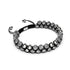 Argent | Jaspe léopard | Bracelet Vitalité
